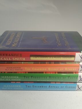 Alexander McCall Smith Lot Of  4 Isabel Dalhousie Series #5, 7, 8, 9 Hard Cover